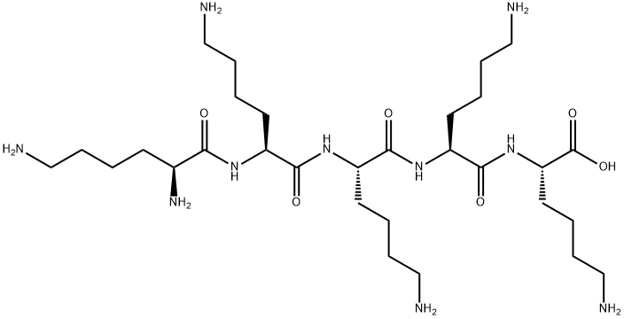 LYS-LYS-LYS-LYS-LYS Structure