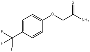 2-[4-(三氟甲基苯氧基)硫代乙酰胺, 19432-91-8, 结构式