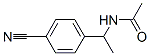 Acetamide,  N-[1-(4-cyanophenyl)ethyl]- Struktur