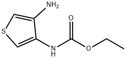 Carbamic  acid,  (4-amino-3-thienyl)-,  ethyl  ester  (9CI) 化学構造式
