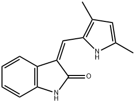 Semaxanib, 194413-58-6, 结构式