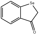 ベンゾ[b]セレノフェン-3(2H)-オン 化学構造式