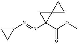 Spiro[2.2]pentanecarboxylic acid, 1-(cyclopropylazo)-, methyl ester, (E)- (9CI),194468-58-1,结构式