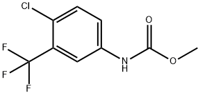 Methyl (4-chloro-3-trifluoromethylphenyl)carbamate Structure