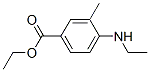 Benzoic acid, 4-(ethylamino)-3-methyl-, ethyl ester (9CI) Struktur