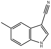 3-CYANO-5-METHYLINDOLE 结构式