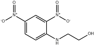 2-(2,4-ジニトロアニリノ)エタノール 化学構造式