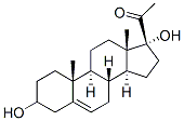 17-ALPHA-HYDROXYPREGNENOLONE Struktur