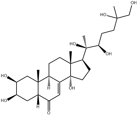 20,26-dihydroxyecdysone Structure