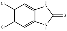 5,6-DICHLOROBENZIMIDAZOLE-2-THIOL Struktur