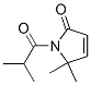 2H-Pyrrol-2-one,  1,5-dihydro-5,5-dimethyl-1-(2-methyl-1-oxopropyl)-|