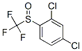 2,4-Dichlorophenyl trifluoromethyl sulphoxide,1947-95-1,结构式