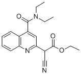 에틸알파-시아노-4-((디에틸아미노)카르보닐)-2-퀴놀린아세테이트