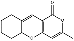 3-METHYL-6,7,8,9-TETRAHYDRO-5AH-PYRANO[4,3-B]CHROMEN-1-ONE Structure