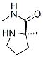 2-Pyrrolidinecarboxamide,N,2-dimethyl-,(R)-(9CI)|