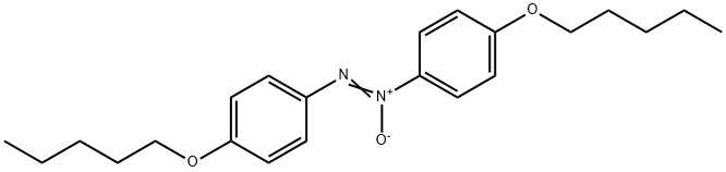 4,4ˊ-二正戊氧基氧化偶氮苯, 19482-05-4, 结构式