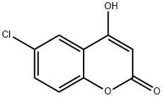 6-CHLORO-4-HYDROXYCOUMARIN Struktur