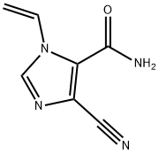 Imidazole-5-carboxamide, 4-cyano-1-vinyl- (8CI) 结构式
