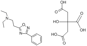 5-[2-(DIETHYLAMINO)ETHYL]-3-PHENYL-1,2,4-OXADIAZOLE CITRATE SALT