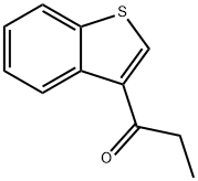 3-Propionylbenzo(b)thiophene 化学構造式