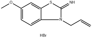 3-Allyl-6-methoxybenzo[d]thiazol-2(3H)-imine hydrobromide Structure