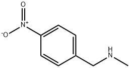 N-甲基-4-硝基苄胺,19499-60-6,结构式