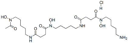 BUTANEDIAMIDE,N4-[5-[[4-[[5-(ACETYLHYDROXYAMINO)PENTYL]AMINO]-1,4-DIOXOBUTYL]HYDROXYAMINO]PENTYL]-N1,1950-39-6,结构式