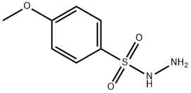 4-METHOXYBENZENESULFONYL HYDRAZIDE Struktur