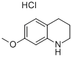 7-メトキシ-1,2,3,4-テトラヒドロキノリン塩酸塩 化学構造式