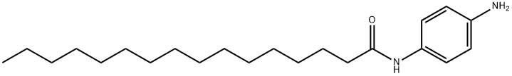 HexadecanaMide, N-(4-aMinophenyl)- 结构式