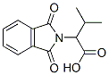 2-(1,3-dioxoisoindol-2-yl)-3-methyl-butanoic acid 结构式