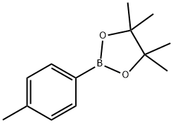 4-(4,4,5,5-四甲基1,3,,2-二氧杂硼烷-二基)甲苯,195062-57-8,结构式