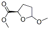 2-Furancarboxylicacid,tetrahydro-5-methoxy-,methylester,(2R)-(9CI) Struktur