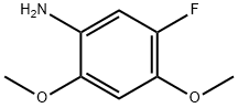 2,4-Dimethoxy-5-fluoroaniline, 195136-65-3, 结构式