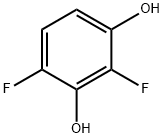 2,4-ジフルオロレソルシノール 化学構造式