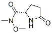 195138-76-2 2-Pyrrolidinecarboxamide,N-methoxy-N-methyl-5-oxo-,(2S)-(9CI)