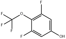 3,5-二氟-4-(三氟甲氧基)苯酚,195206-85-0,结构式