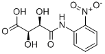 Butanoic  acid,2,3-dihydroxy-4-[(2-nitrophenyl)amino]-4-oxo-,[R-(R*,R*)]-  (9CI),19523-81-0,结构式