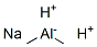 SODIUM DIHYDRODIMETHYLALUMINATE, 1M SOLUTION IN TOLUENE/THF (1:1) 化学構造式