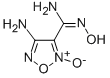 1,2,5-Oxadiazole-3-carboximidamide,4-amino-N-hydroxy-,2-oxide Struktur
