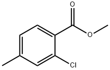 2-氯-4-甲基苯甲酸甲酯, 195318-63-9, 结构式