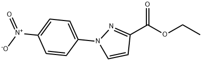 1 - (4 -硝基苯基)-1H -吡唑- 3 -羧酸乙酯, 19532-38-8, 结构式