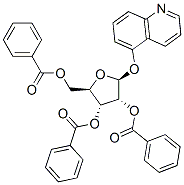 .beta.-D-Ribofuranoside, 5-quinolinyl, 2,3,5-tribenzoate,195386-01-7,结构式