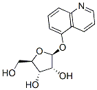 .beta.-D-Ribofuranoside, 5-quinolinyl Struktur