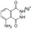 1,4-Phthalazinedione, 5-amino-2,3-dihydro-, monosilver(1+) salt 化学構造式