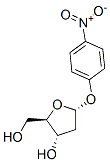 .beta.-D-erythro-Pentofuranoside, 4-nitrophenyl 2-deoxy- Struktur