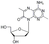 195442-56-9 4-Amino-2,6-dimethyl-8-(2’-deoxy-β-D-ribofuranosyl)-7(8H)-pteridone