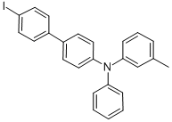 N-(4'-碘联苯-4-基)-N-(3-甲基苯基)苯胺,195443-34-6,结构式