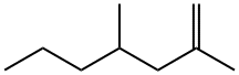2,4-二甲基-1-庚烯, 19549-87-2, 结构式