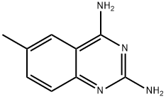 6-甲基喹唑啉-2,4-二胺 结构式